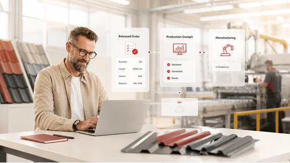 From sales order to production line: automating the handover to manufacturing